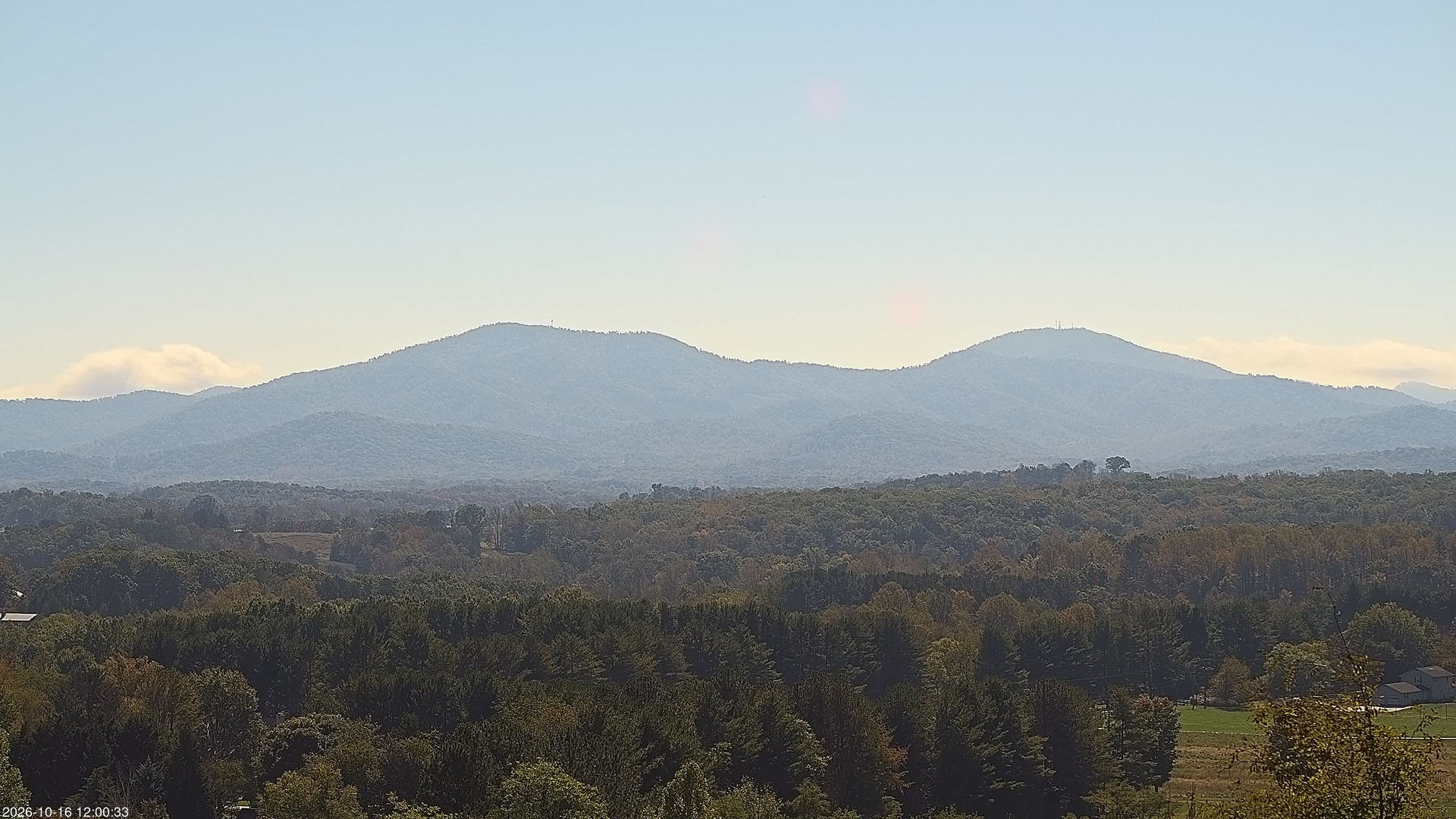 view from Greenwood Vista - Mountain View on 2026-10-16