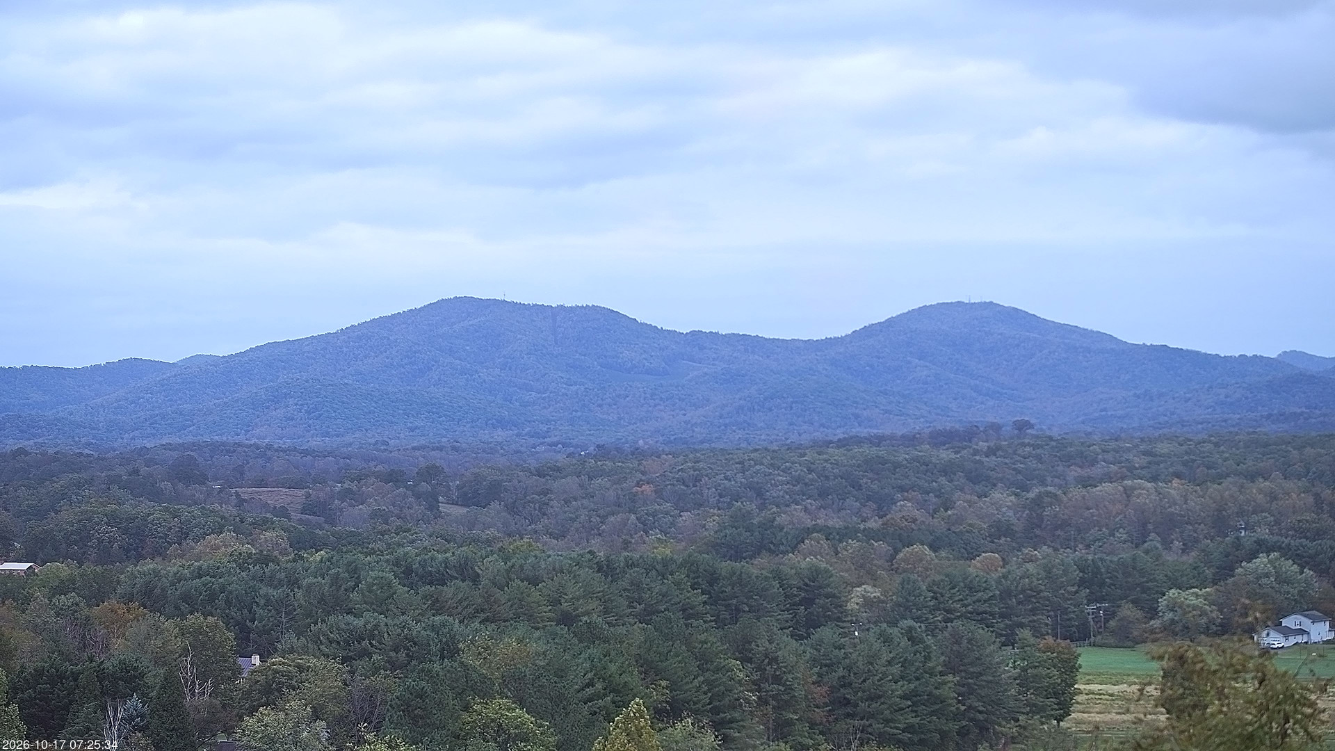 time-lapse frame, 2026-10-17 07:25-18:35 webcam