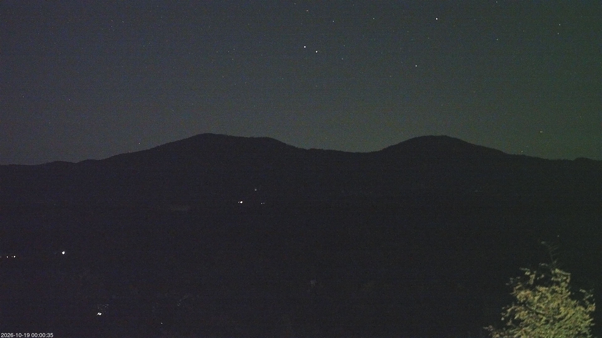 time-lapse frame, Greenwood Vista - Mountain View webcam