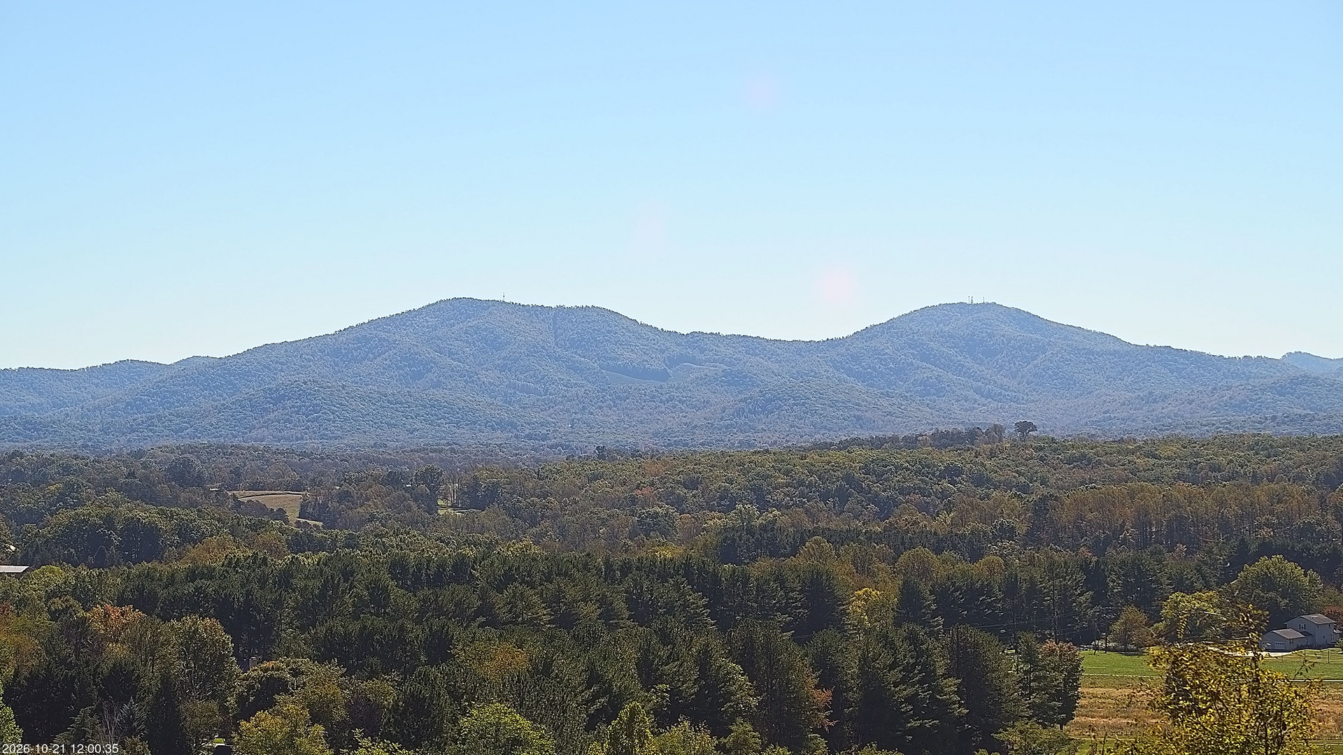 view from Greenwood Vista - Mountain View on 2026-10-21