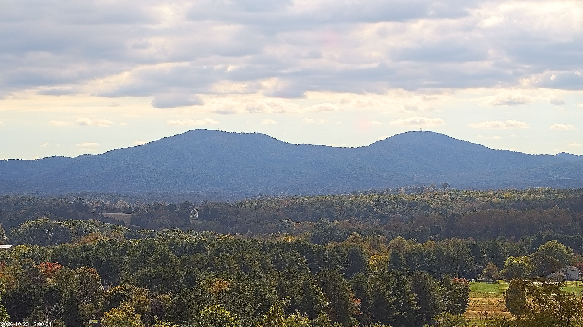view from Greenwood Vista - Mountain View on 2026-10-23