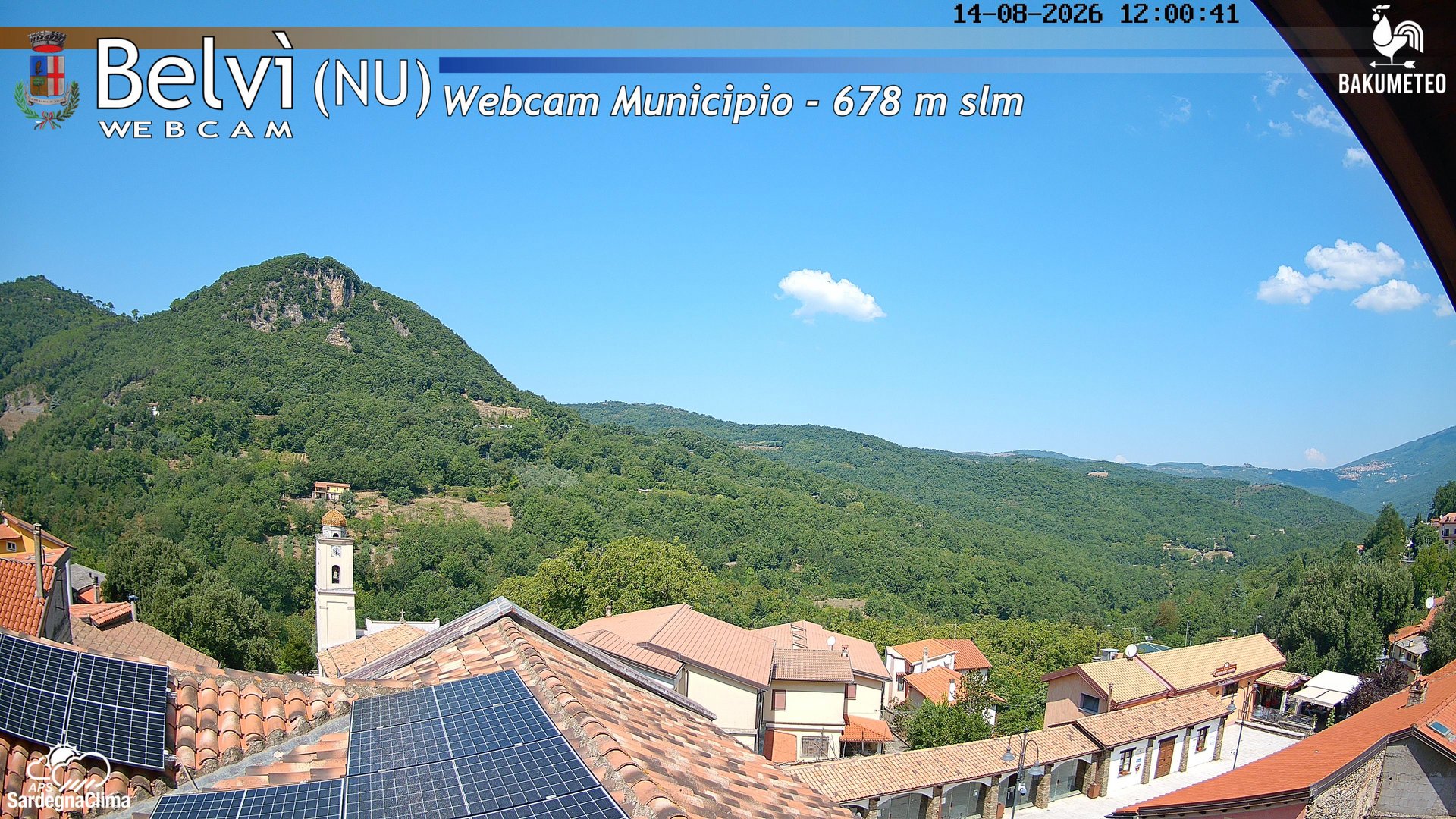 view from Belvi Municipio on 2026-08-14