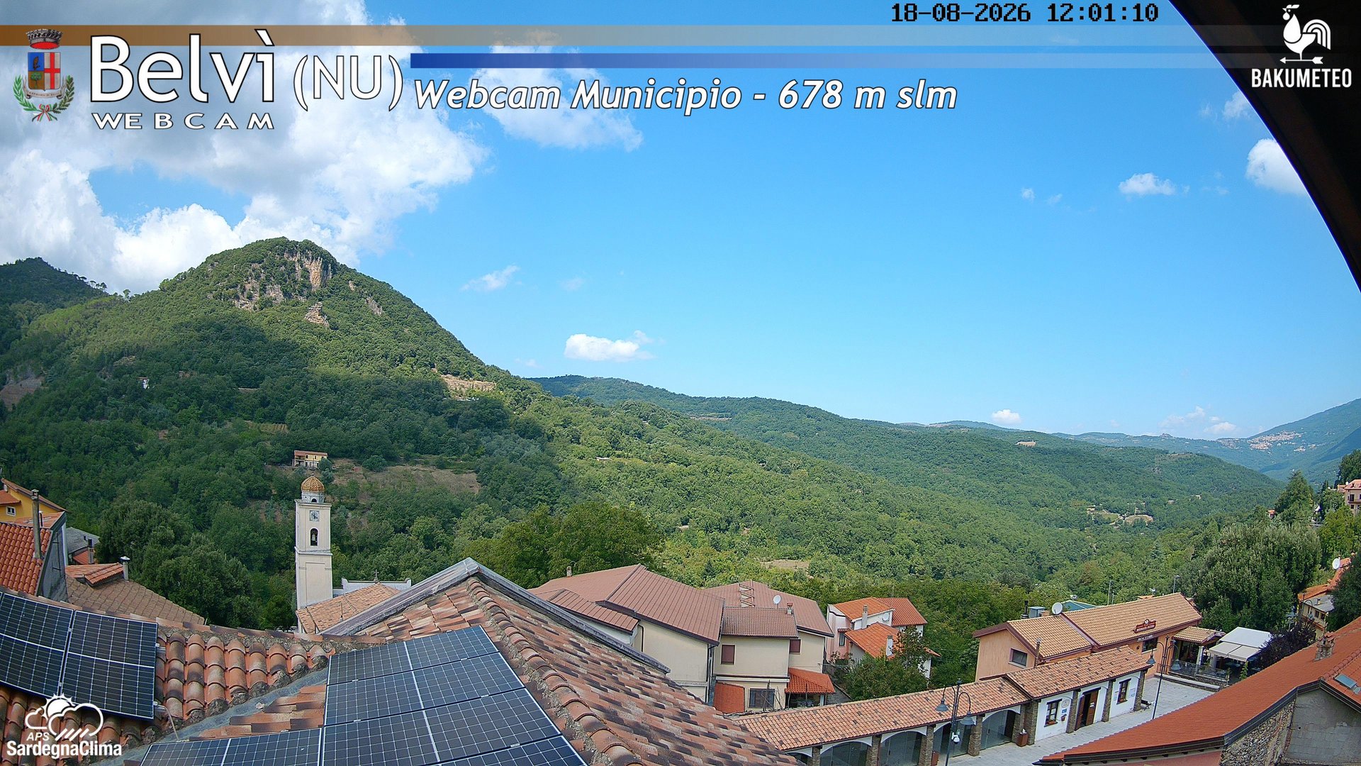 view from Belvi Municipio on 2026-08-18