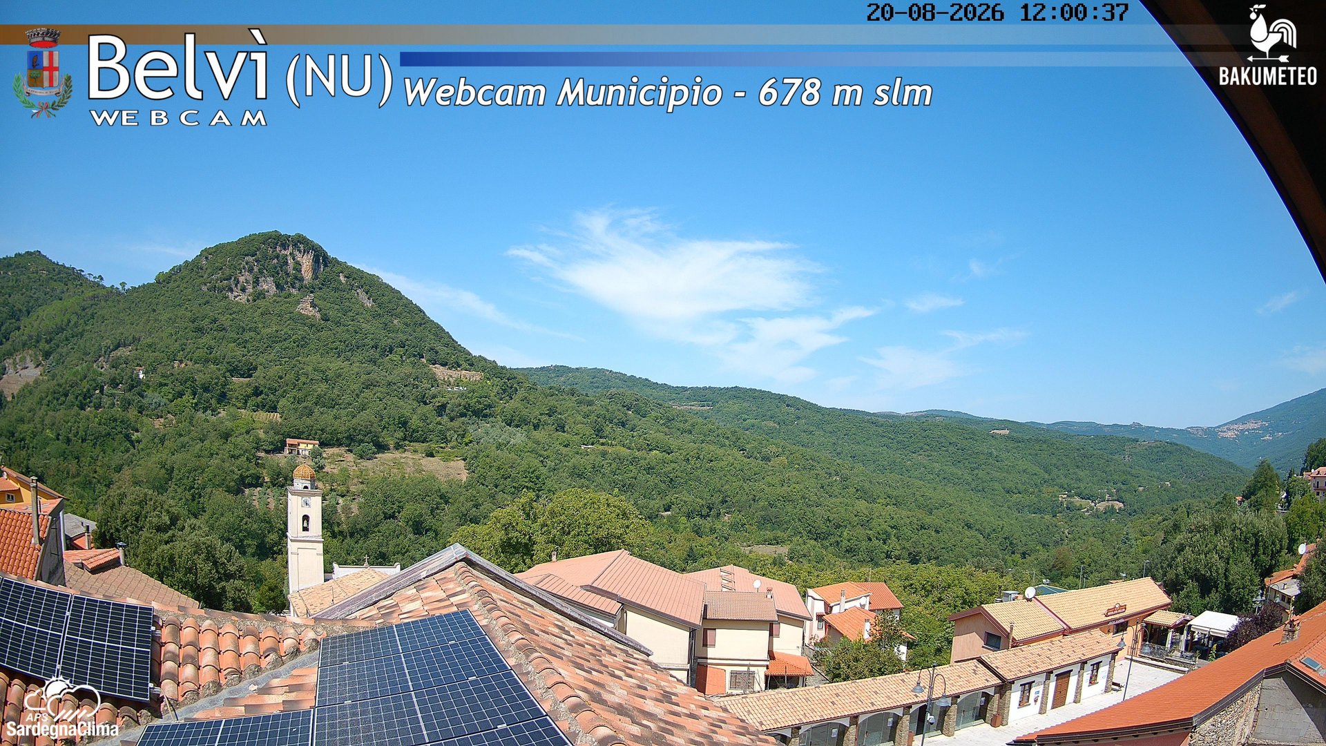 view from Belvi Municipio on 2026-08-20