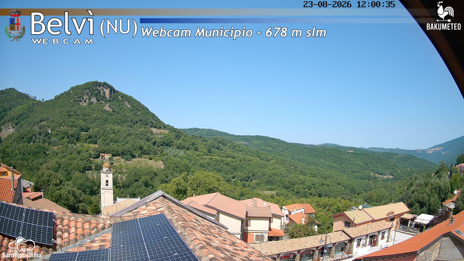 view from Belvi Municipio on 2026-08-23