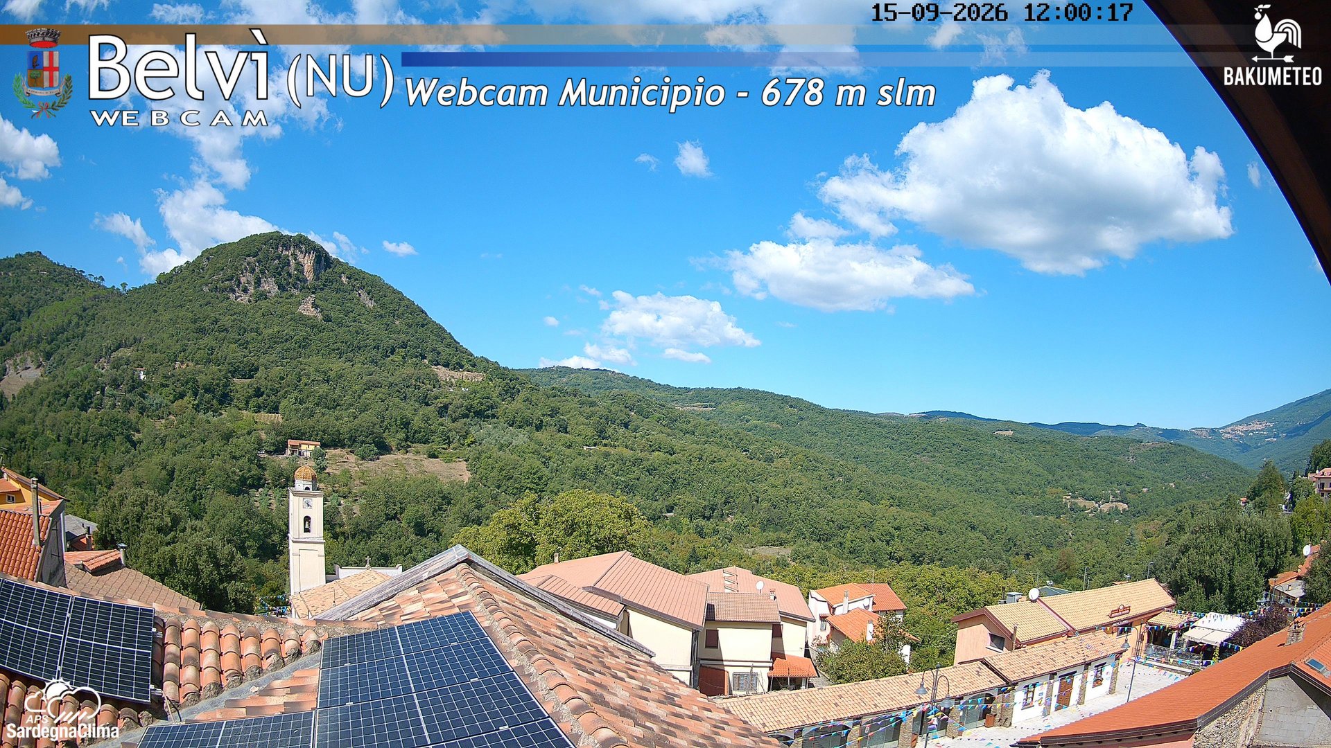 view from Belvi Municipio on 2026-09-15