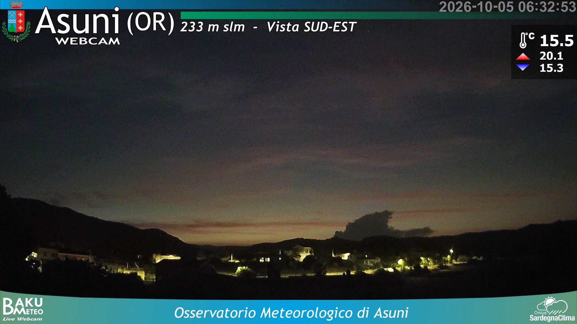 view from Asuni on 2026-10-05
