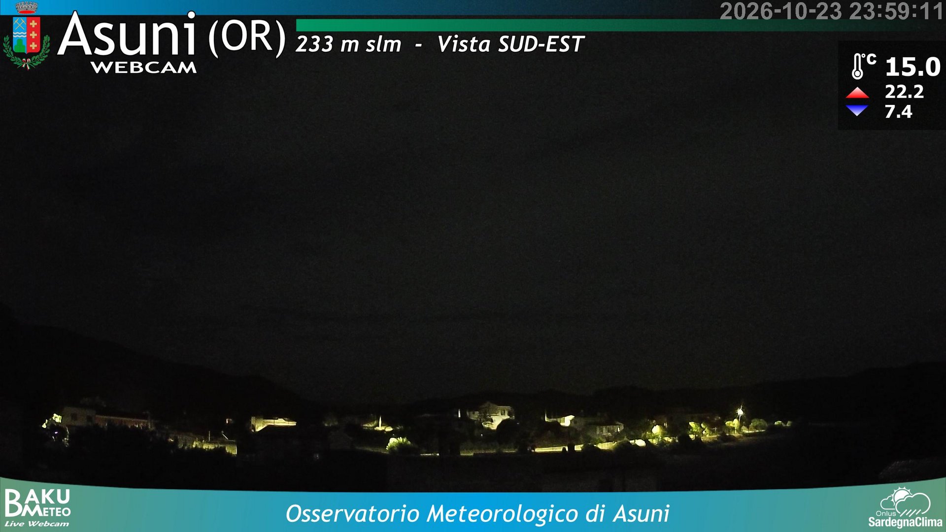time-lapse frame, Asuni webcam