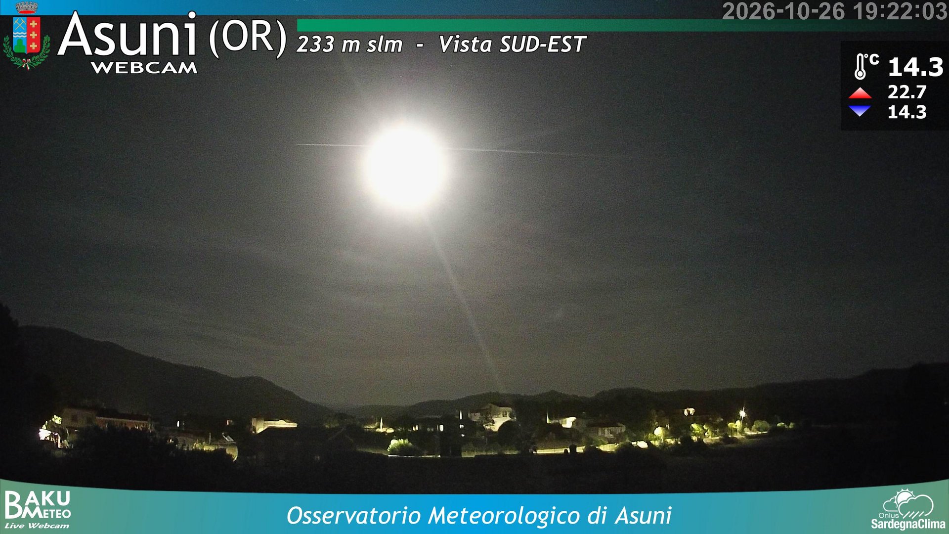 time-lapse frame, Asuni webcam