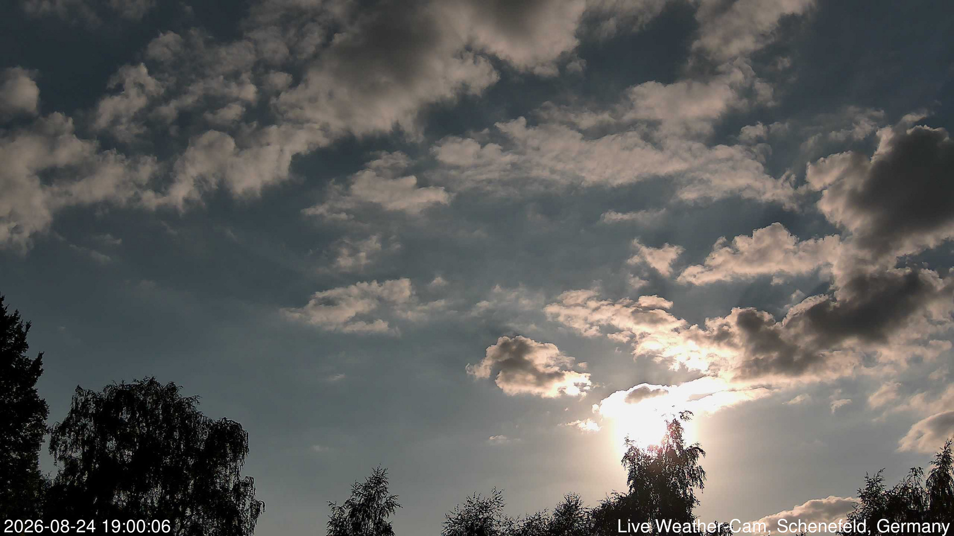 time-lapse frame, 2026-08-24 19:00-21:30 webcam