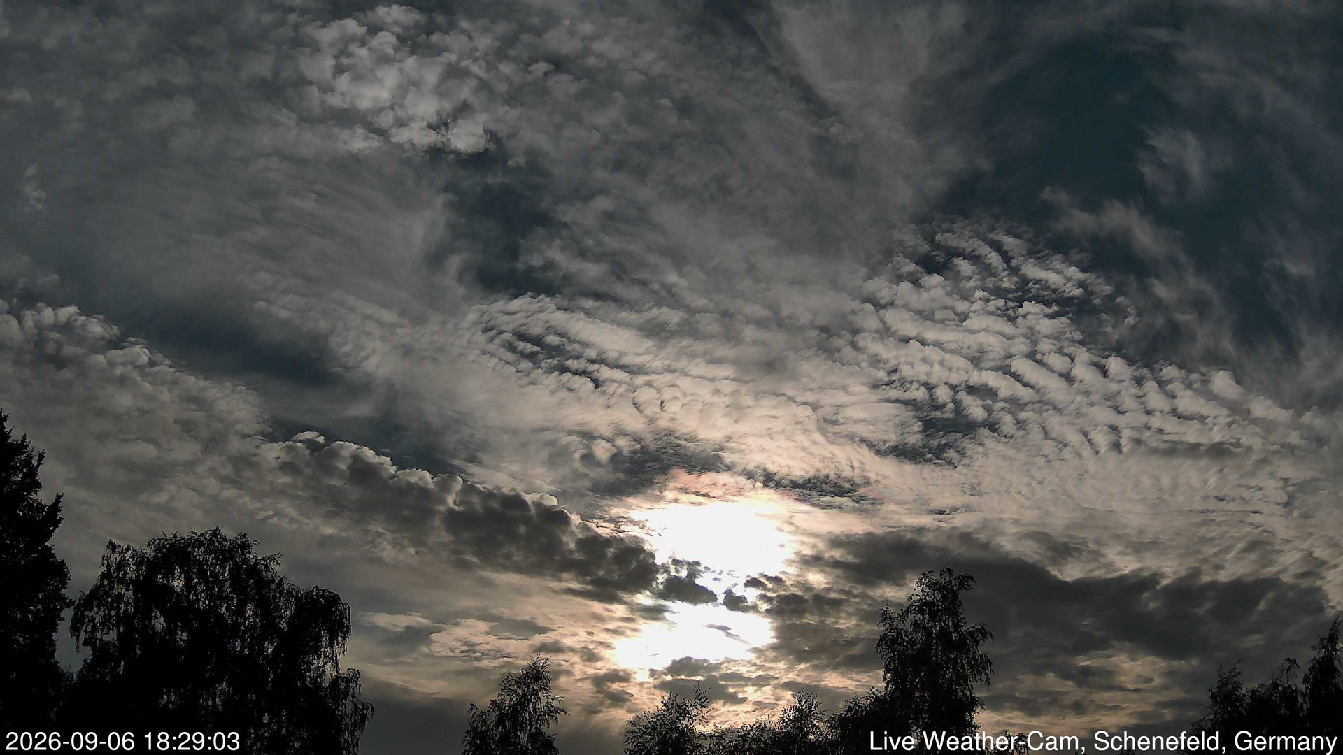 time-lapse frame, 2026-09-06 18:29-20:59 webcam