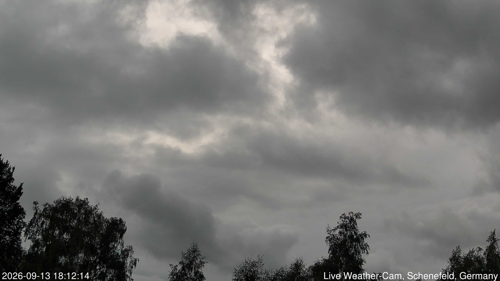 time-lapse frame, 2026-09-13 18:12-20:42 webcam