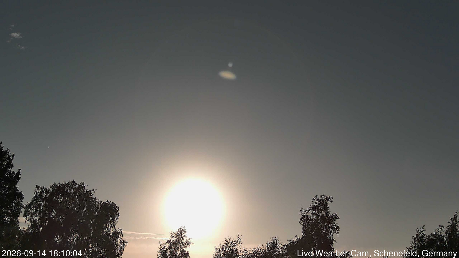 time-lapse frame, 2026-09-14 18:10-20:40 webcam