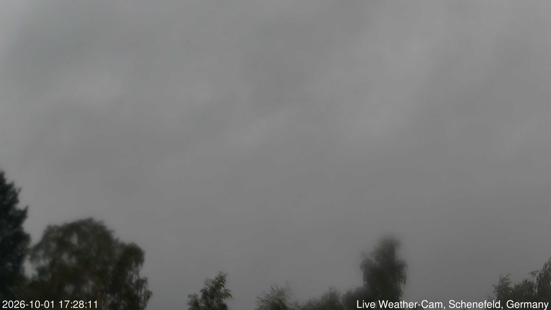 time-lapse frame, 2026-10-01 17:28-19:58 webcam