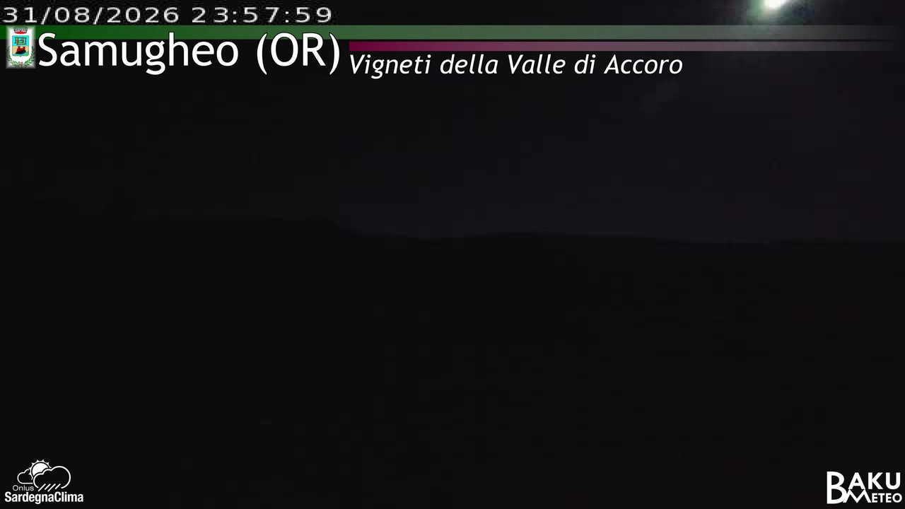 time-lapse frame, Samugheo webcam