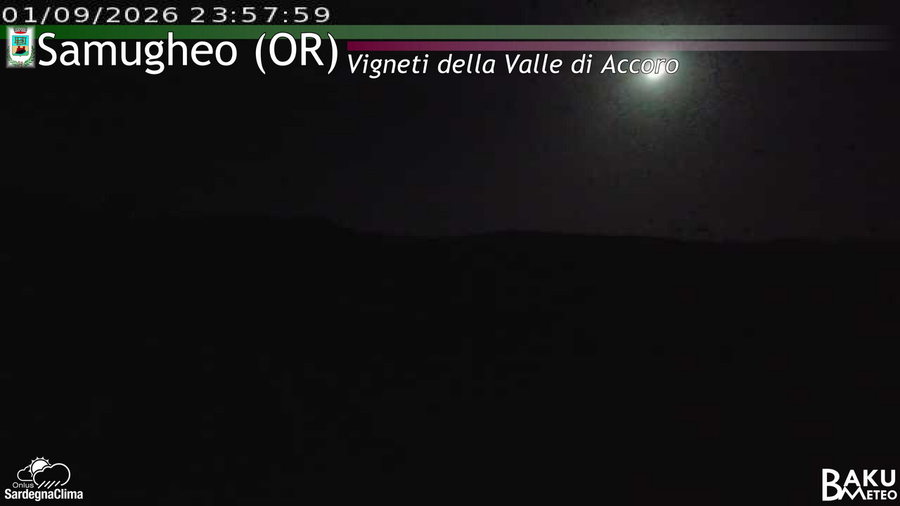 time-lapse frame, Samugheo webcam