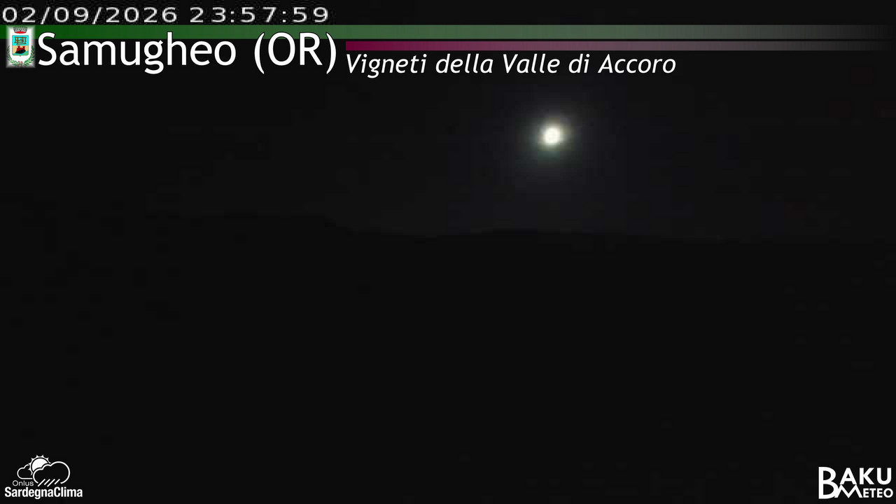 time-lapse frame, Samugheo webcam