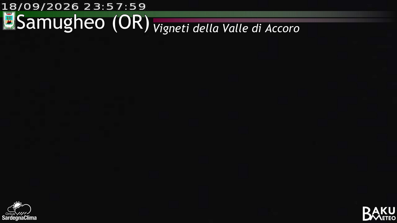 time-lapse frame, Samugheo webcam