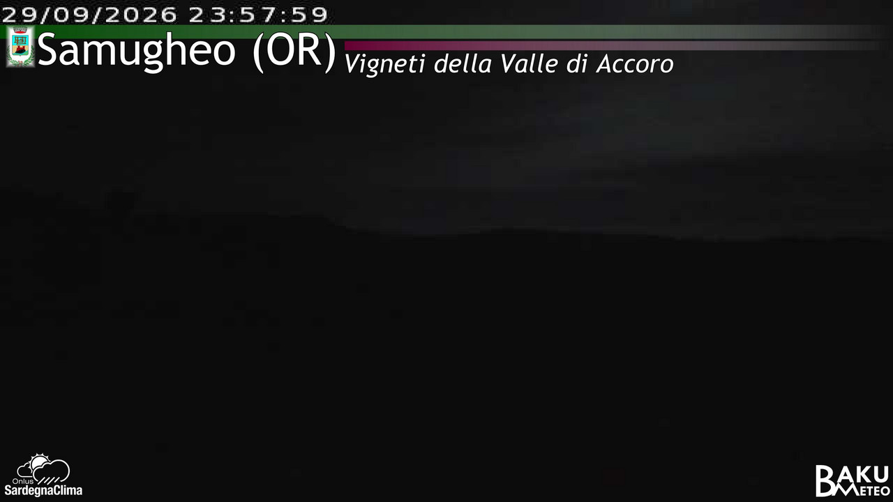 time-lapse frame, Samugheo webcam
