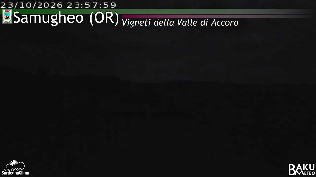 time-lapse frame, Samugheo webcam