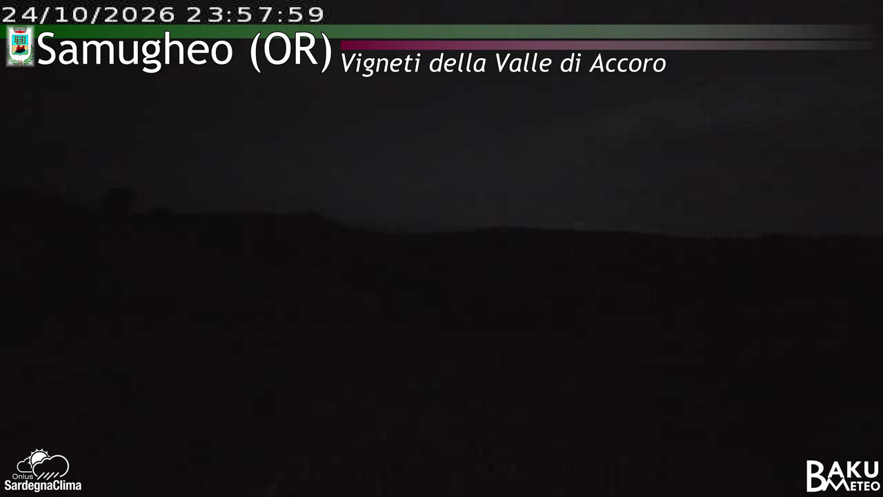 time-lapse frame, Samugheo webcam