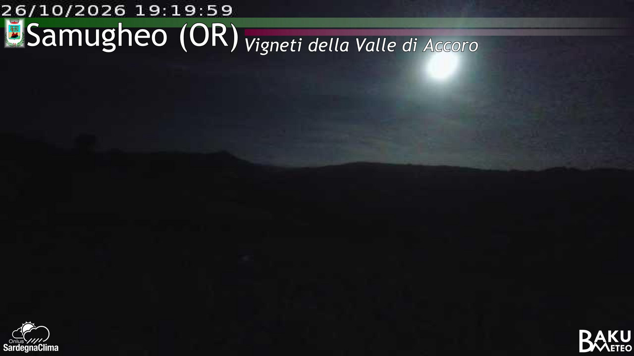 time-lapse frame, Samugheo webcam