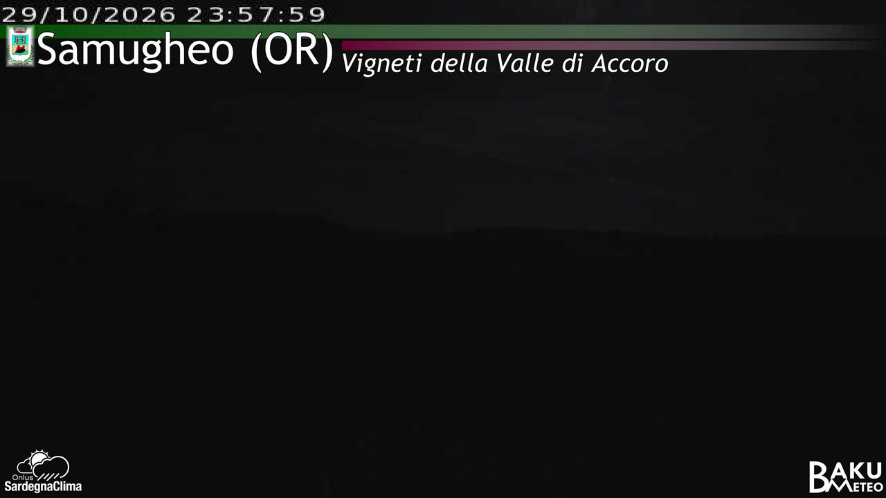 time-lapse frame, Samugheo webcam