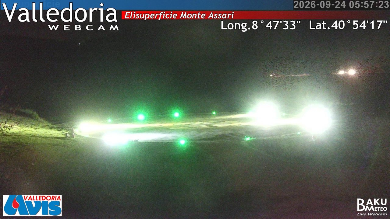 time-lapse frame, Valledoria webcam