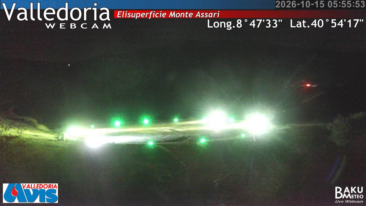 time-lapse frame, Valledoria webcam