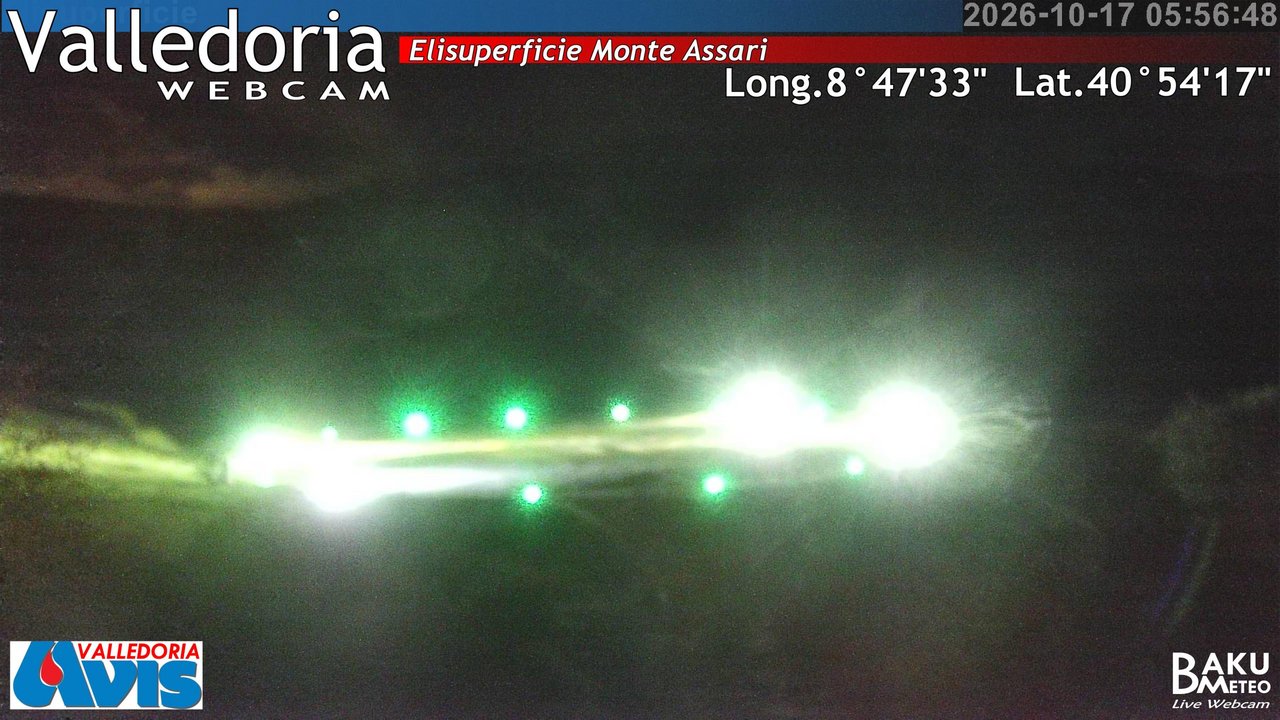 time-lapse frame, Valledoria webcam