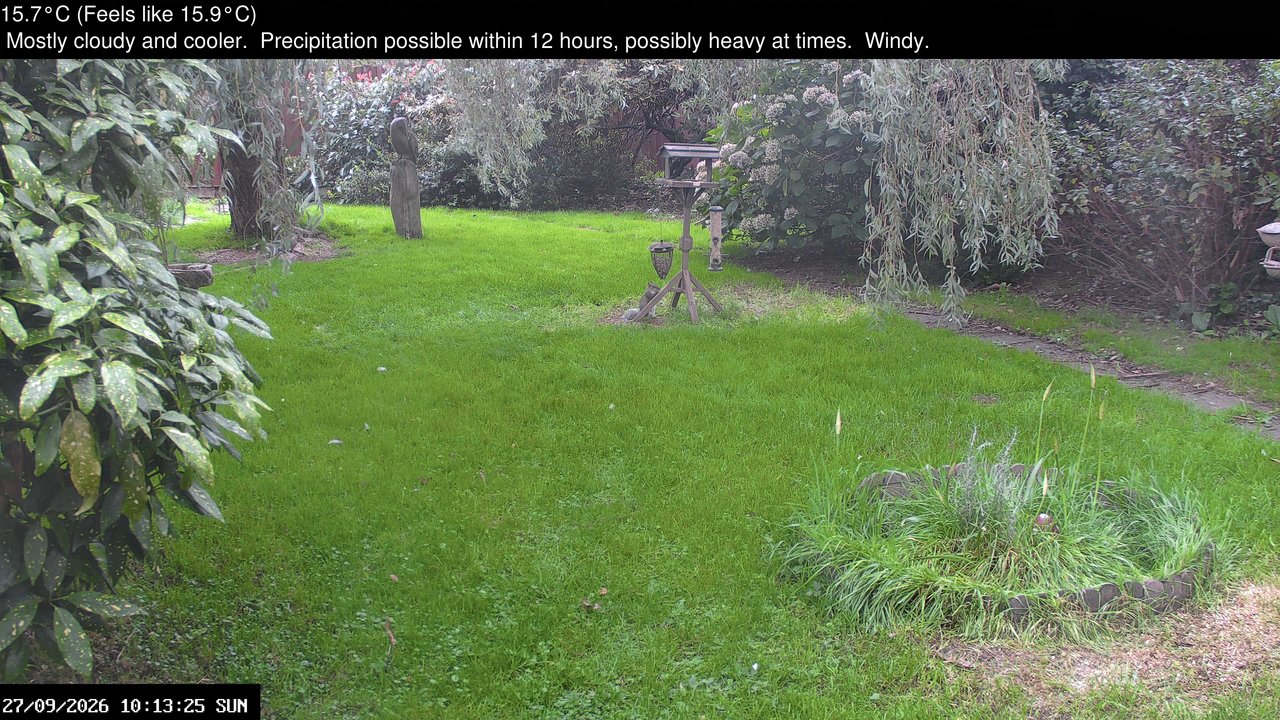 view from Wembury, Devon. Garden Zoom Cam on 2026-09-27