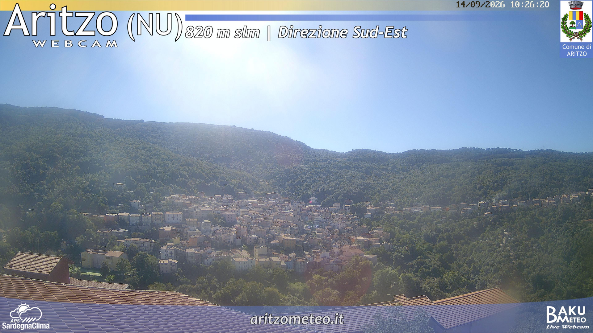 view from Aritzo on 2026-09-14