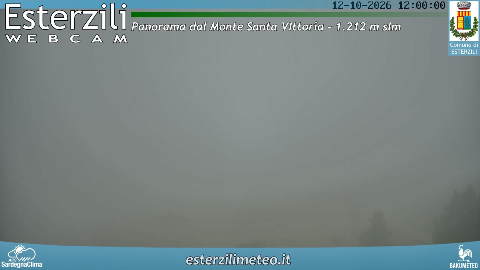 view from Monte Santa Vittoria on 2026-10-12