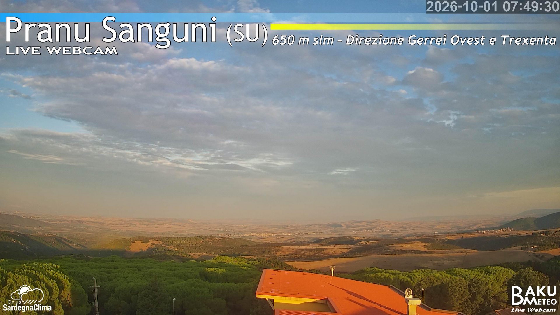 time-lapse frame, Pranu Sanguni webcam
