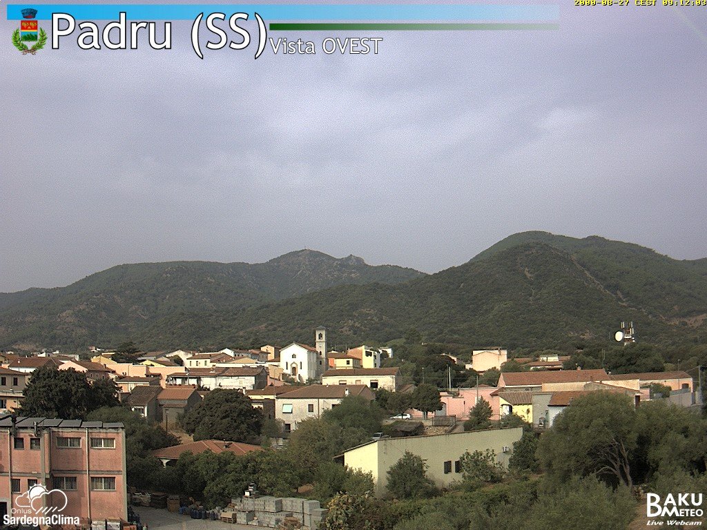 time-lapse frame, Padru webcam