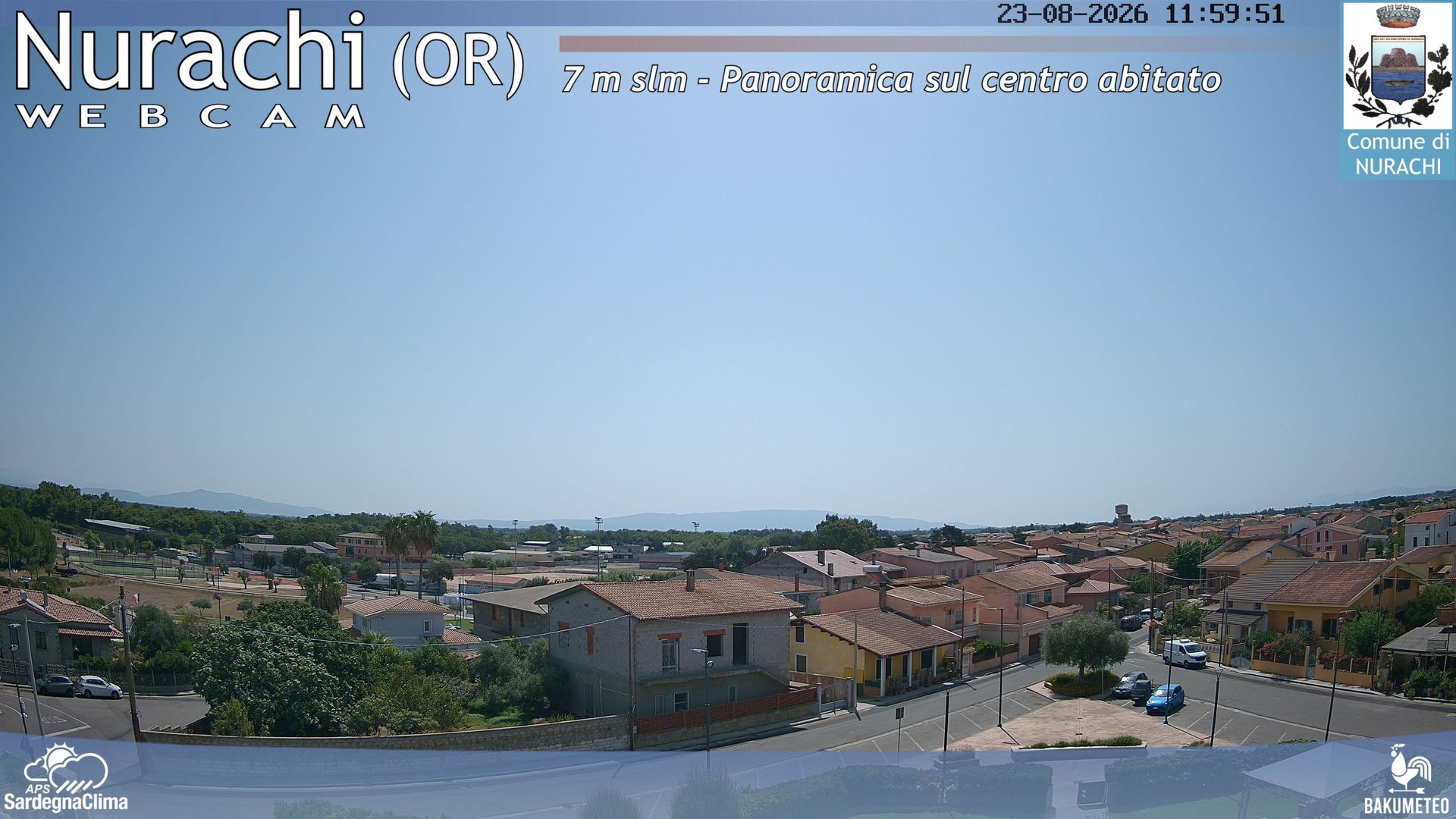 view from Nurachi on 2026-08-23