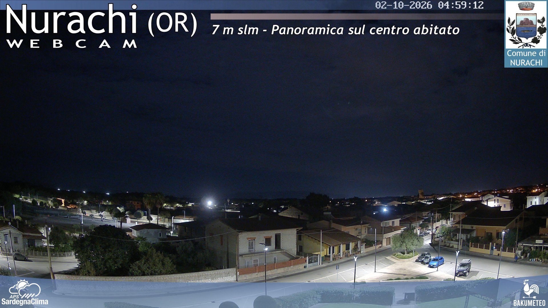 time-lapse frame, Nurachi webcam
