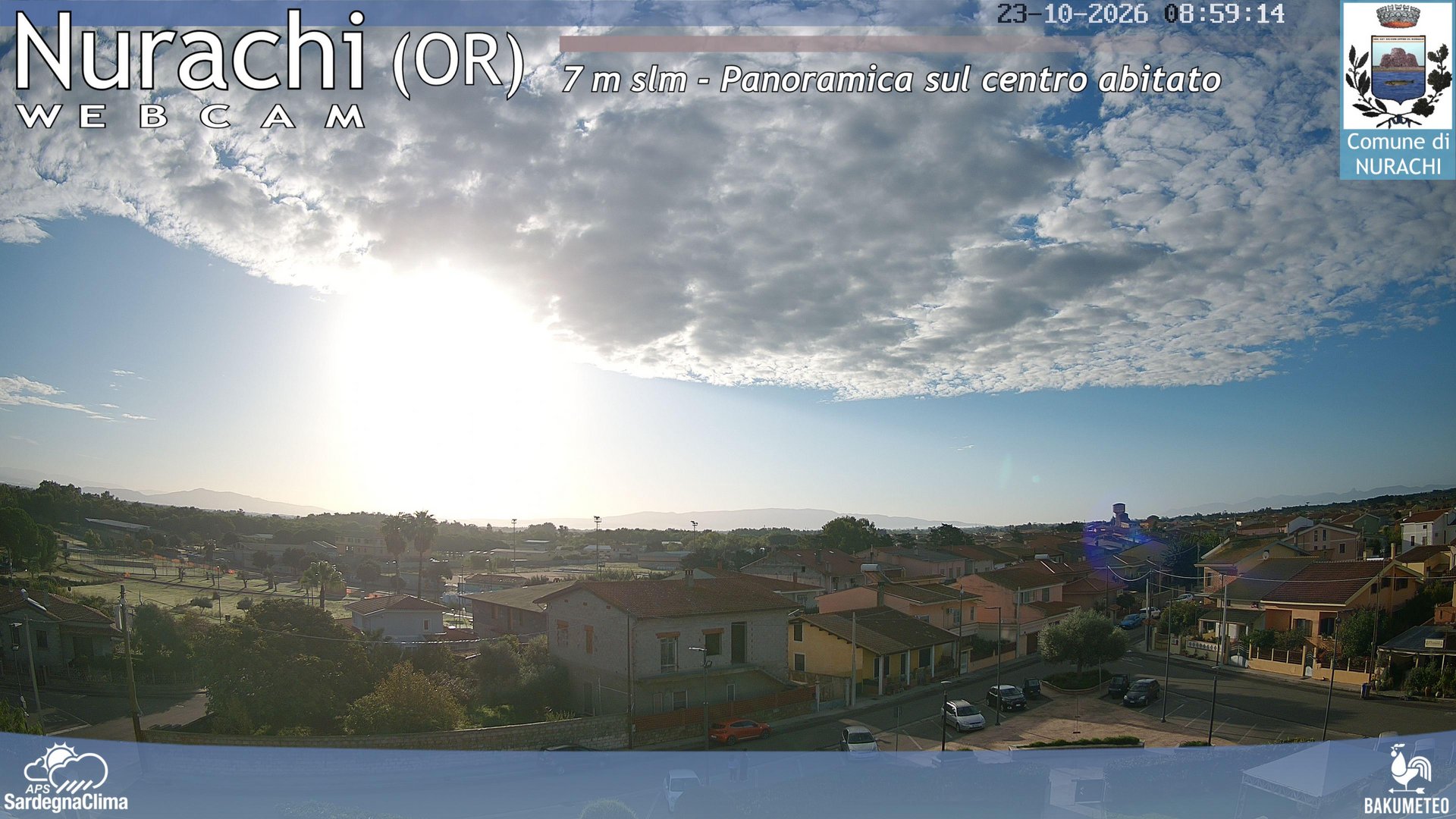 time-lapse frame, Nurachi webcam