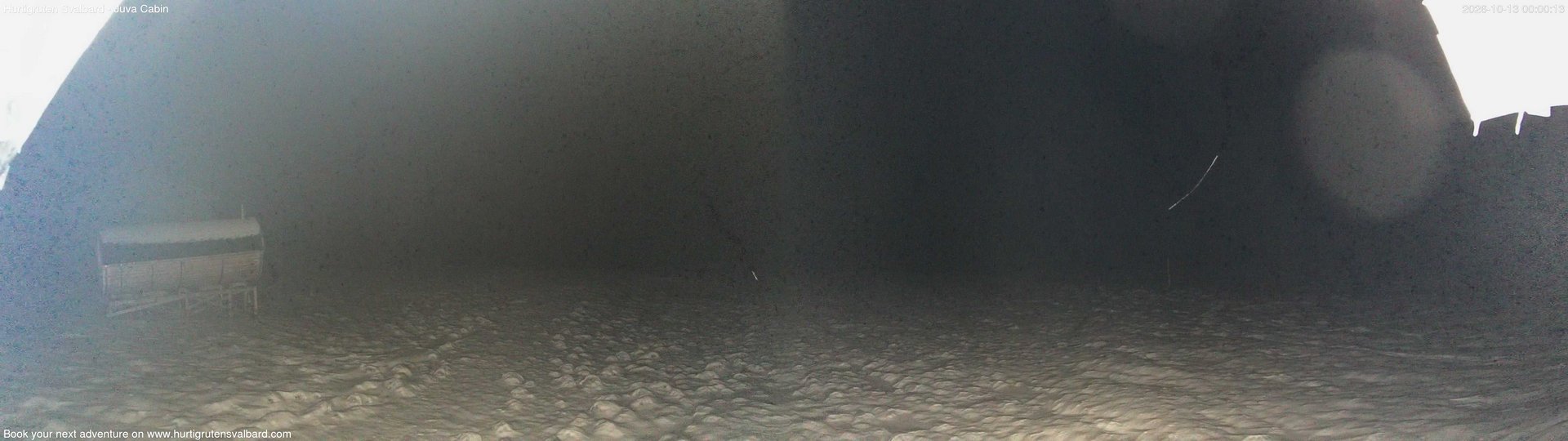 time-lapse frame, Hurtigruten Svalbard - Brentskaret webcam