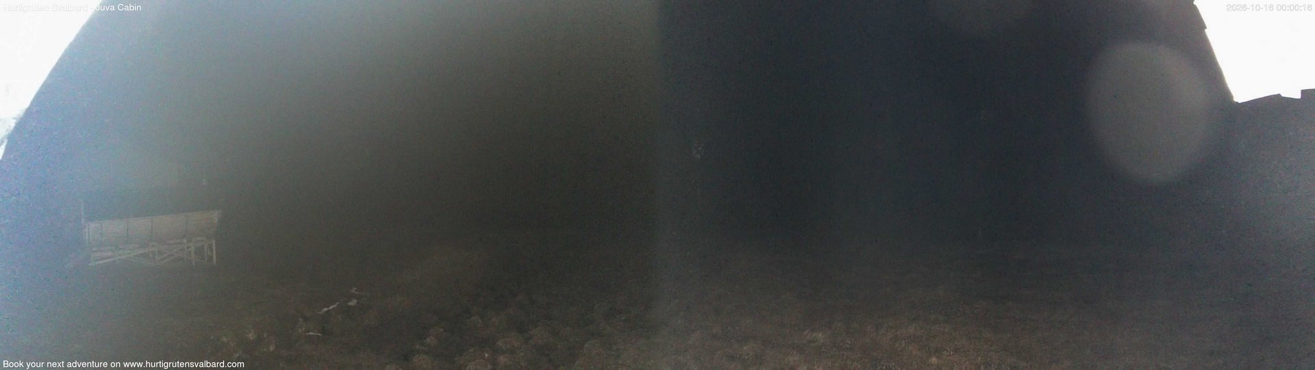 time-lapse frame, Hurtigruten Svalbard - Brentskaret webcam