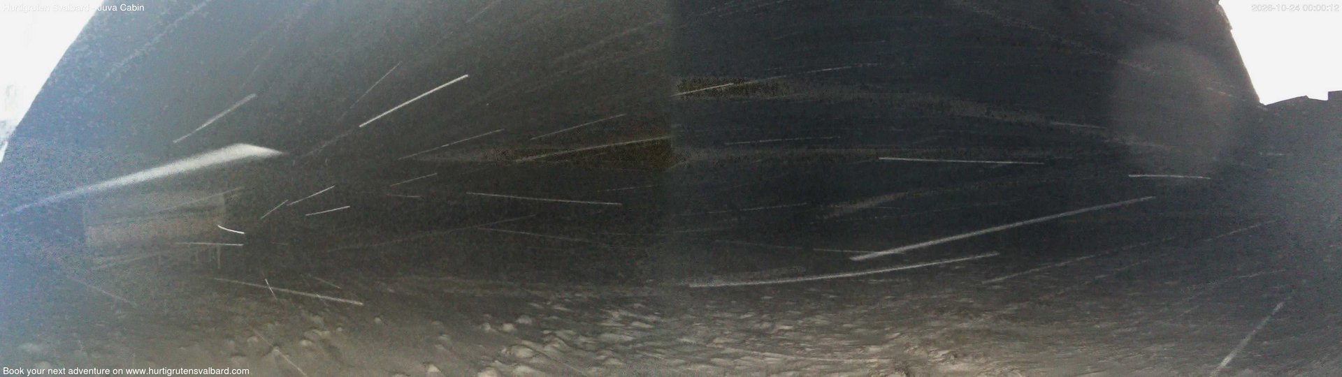 time-lapse frame, Hurtigruten Svalbard - Brentskaret webcam