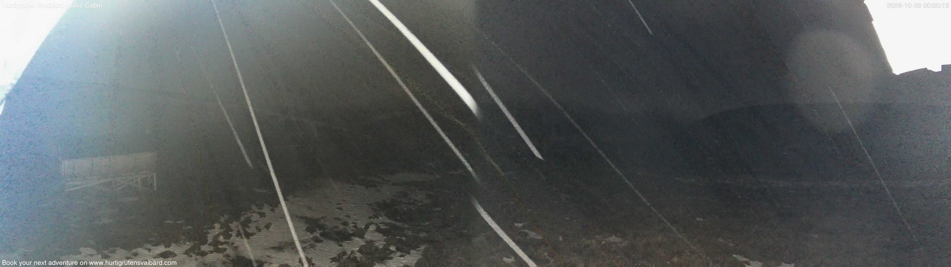 time-lapse frame, Hurtigruten Svalbard - Brentskaret webcam