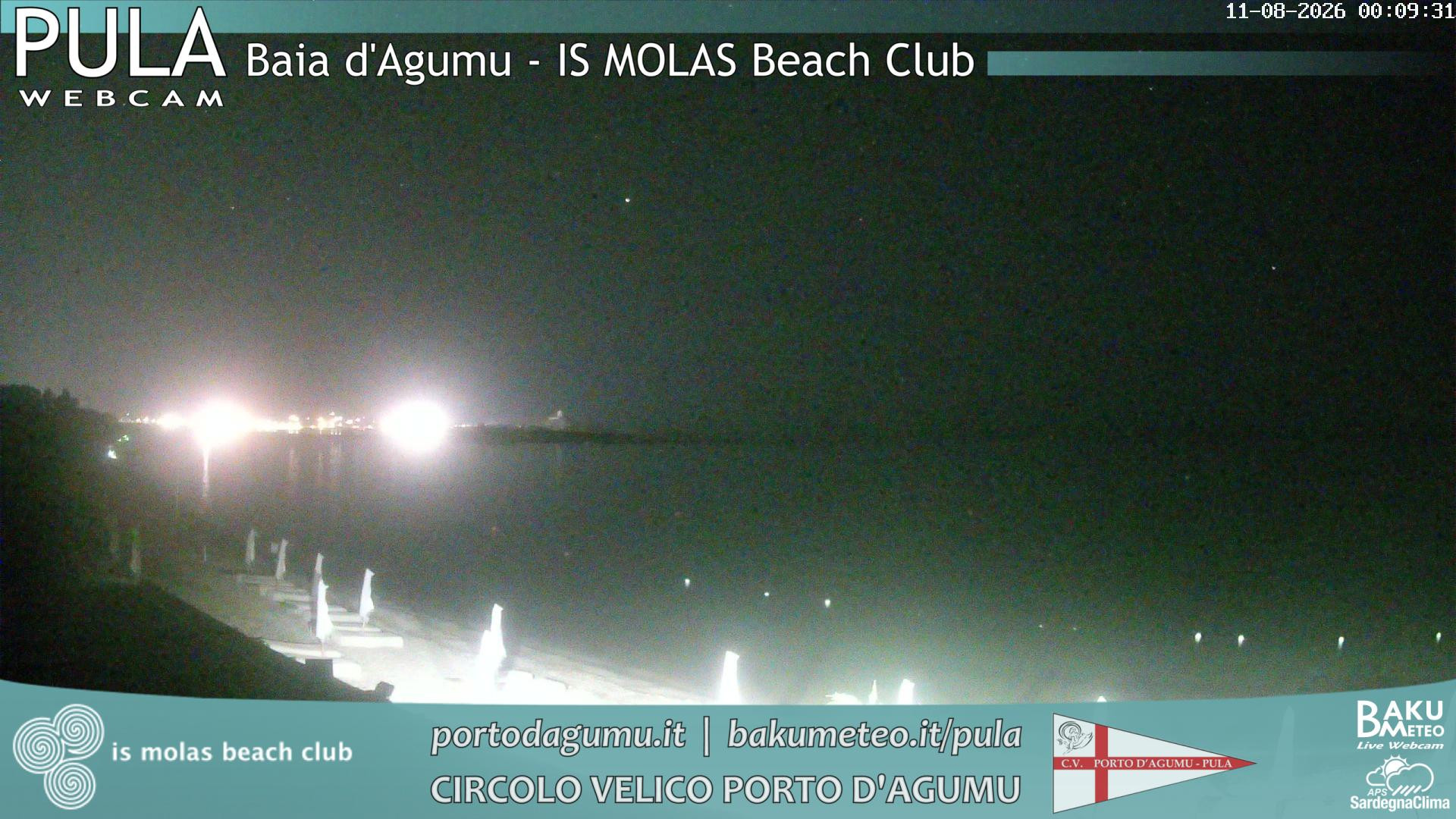 time-lapse frame, Porto d'Agumu webcam