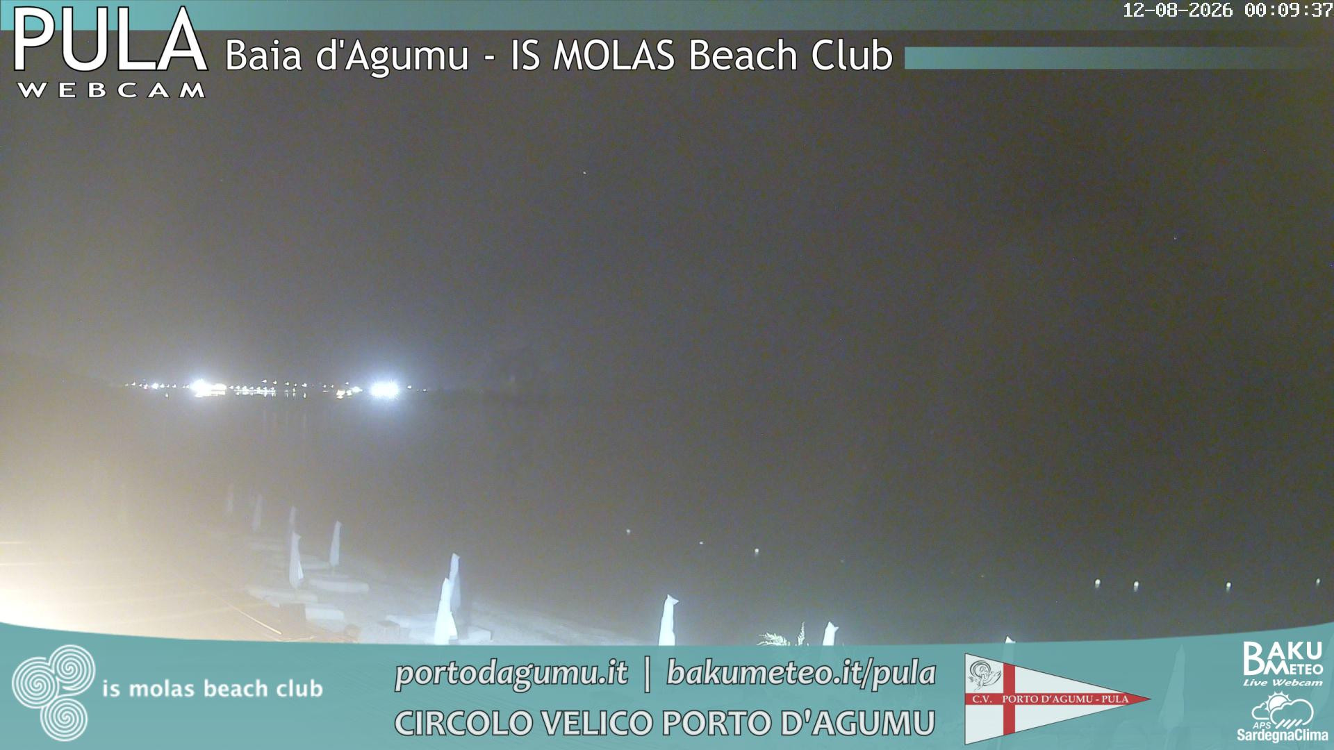 time-lapse frame, Porto d'Agumu webcam