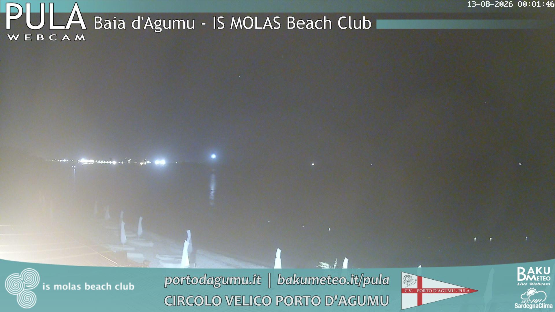 time-lapse frame, Porto d'Agumu webcam