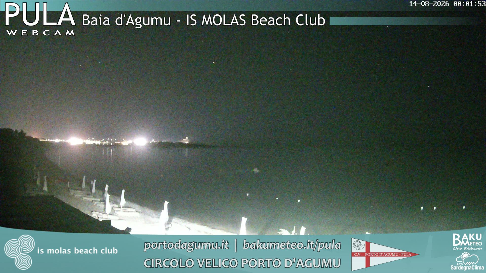 time-lapse frame, Porto d'Agumu webcam