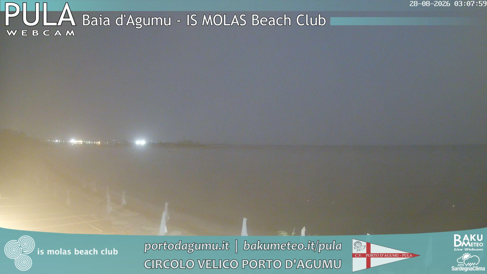 time-lapse frame, Porto d'Agumu webcam