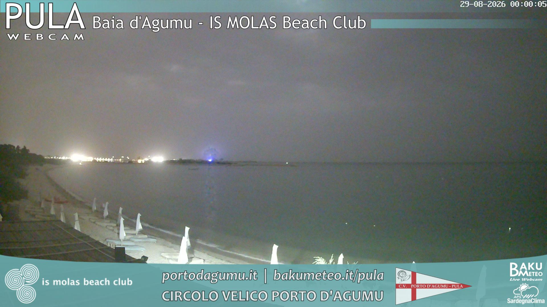 time-lapse frame, Porto d'Agumu webcam