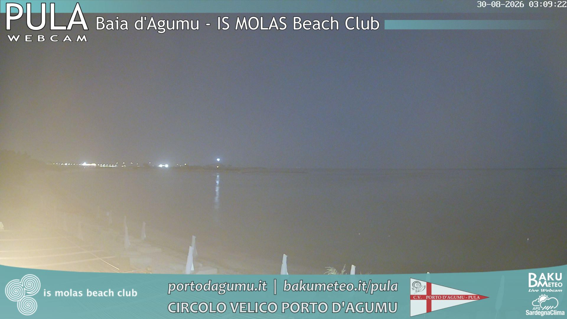time-lapse frame, Porto d'Agumu webcam