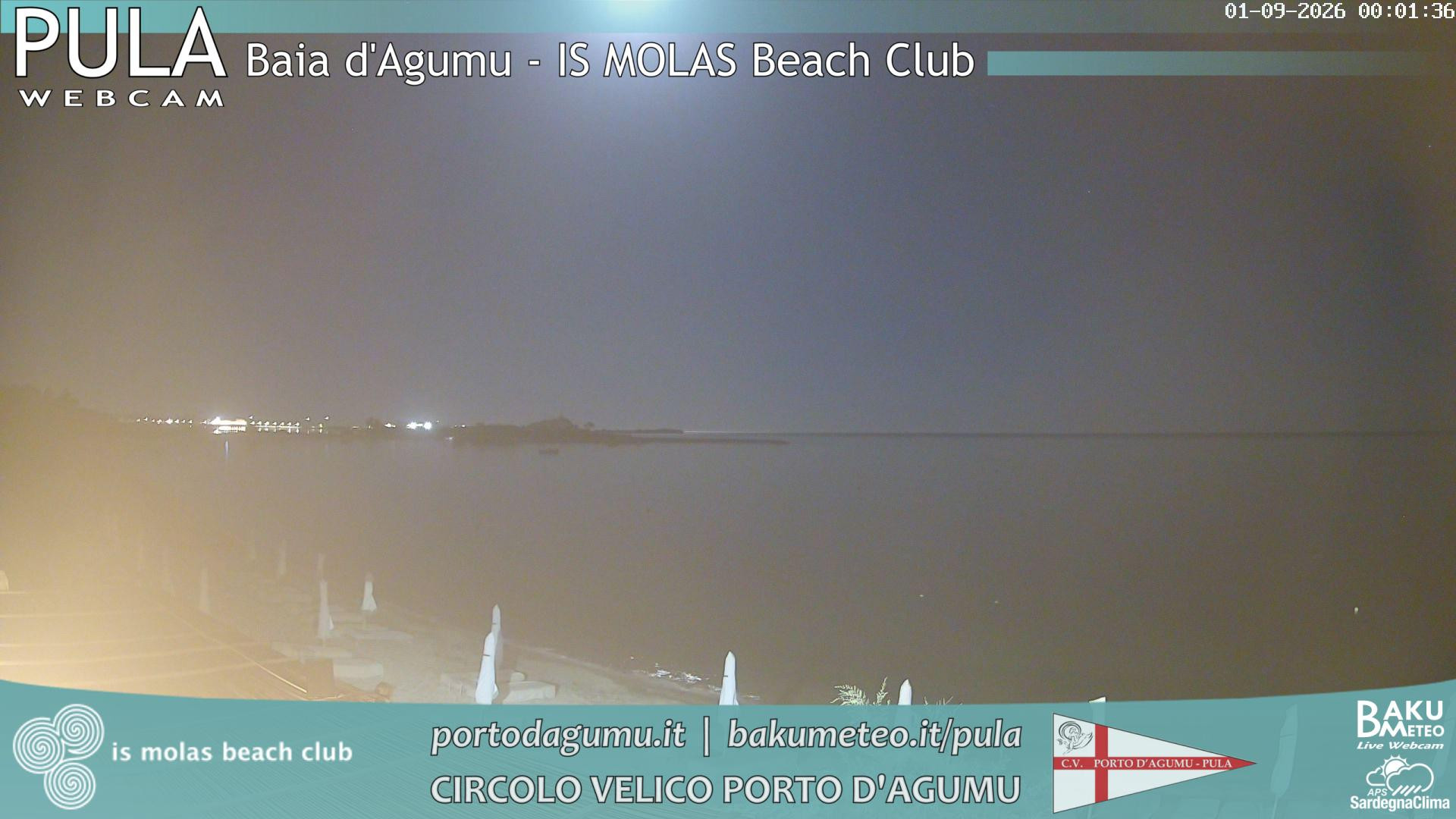 time-lapse frame, Porto d'Agumu webcam